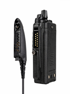 Рация Baofeng UV-9R 7W с гарнитурой черная